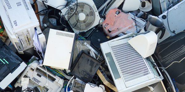electronic-waste-at-a-collection-center-for-subsequent-recycling-circular-economy